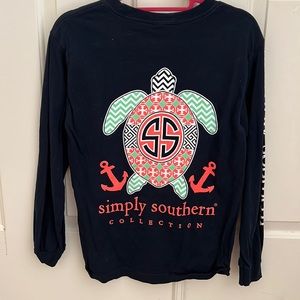 Simply Southern Small Turtle Long Sleeve Shirt